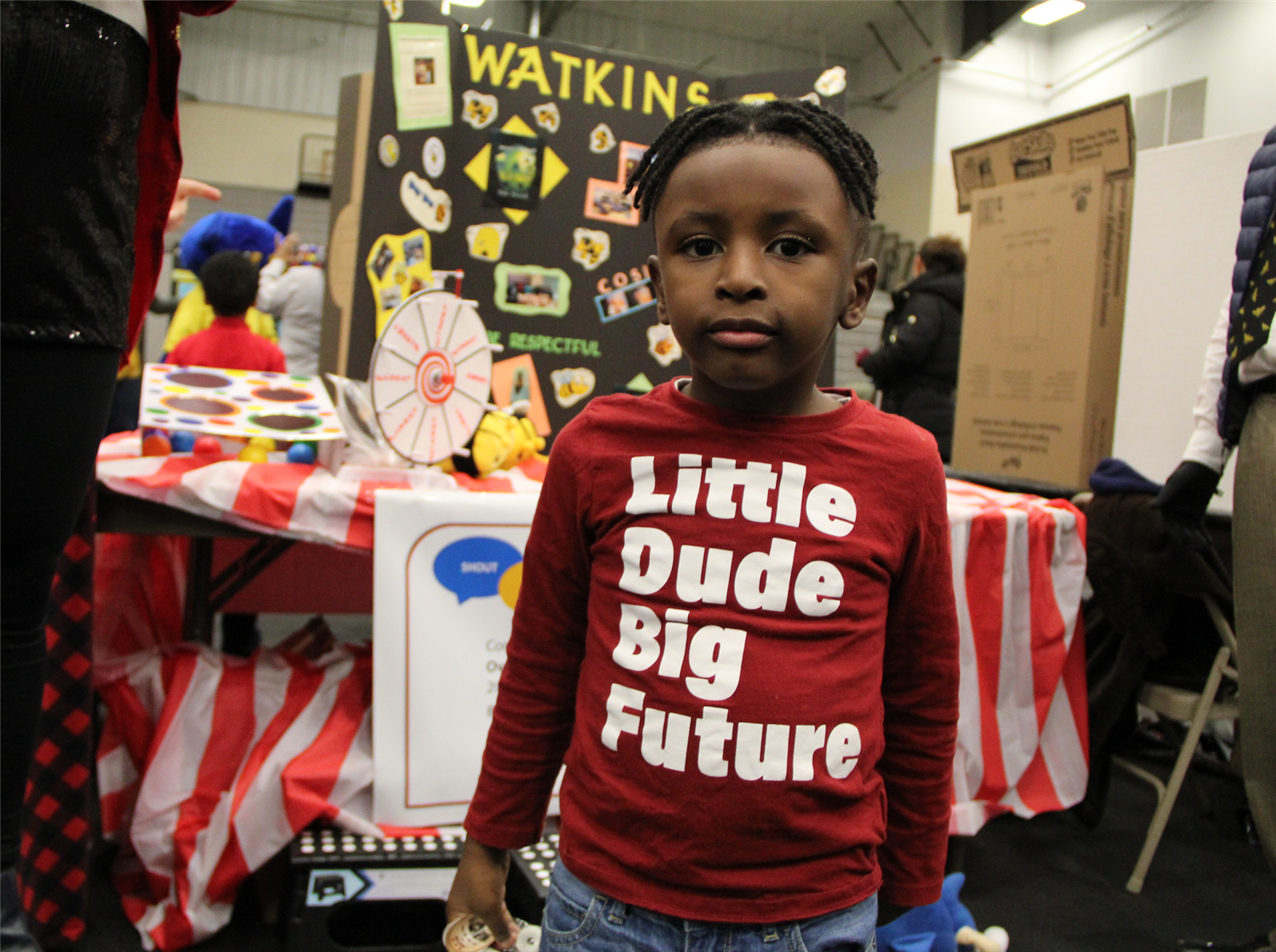 School Choice Fair student 